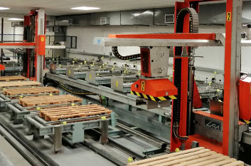 Packaging and pallet management + traceability system (pharmaceutical sector)