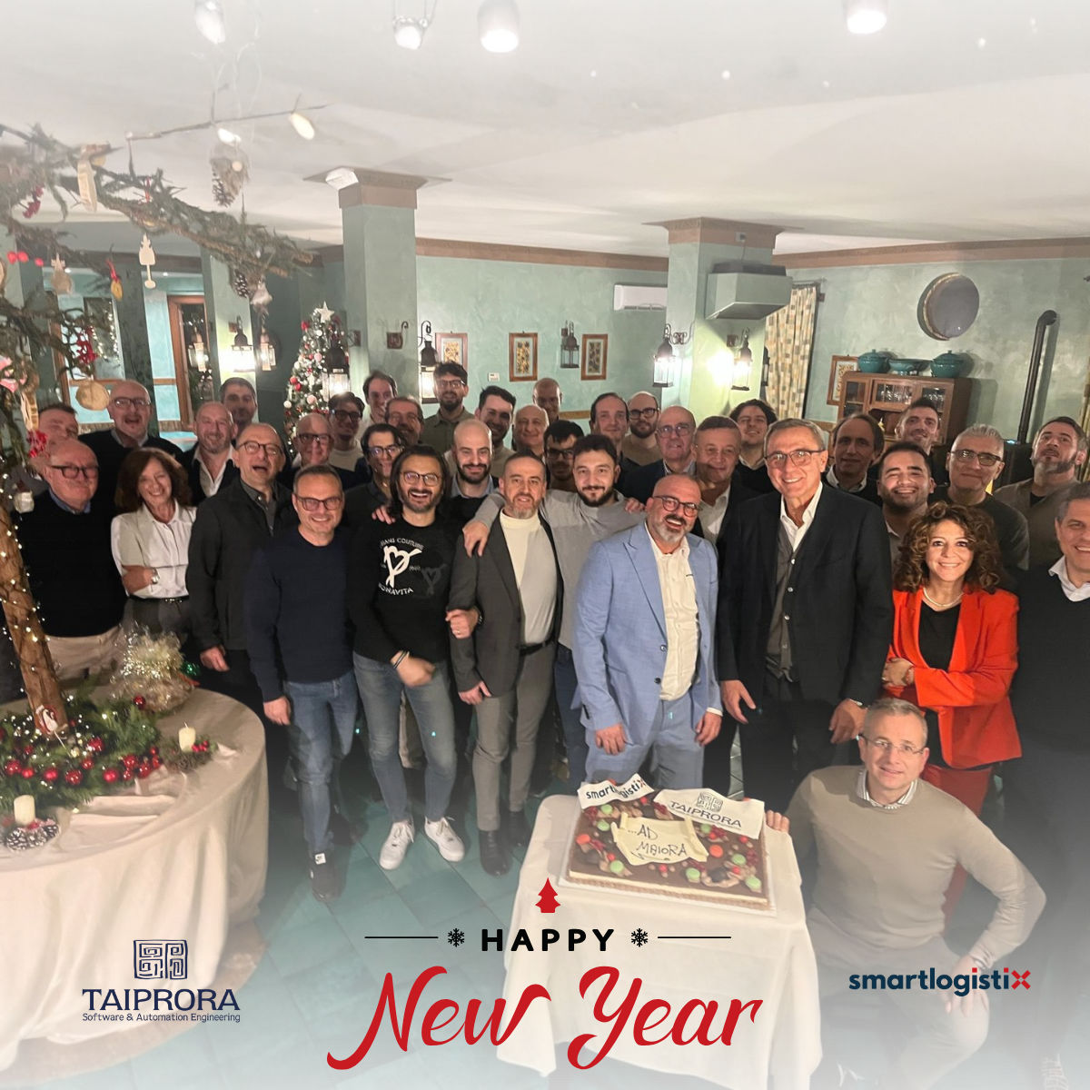 Buon anno 2026 Taiprora Smartlogistix