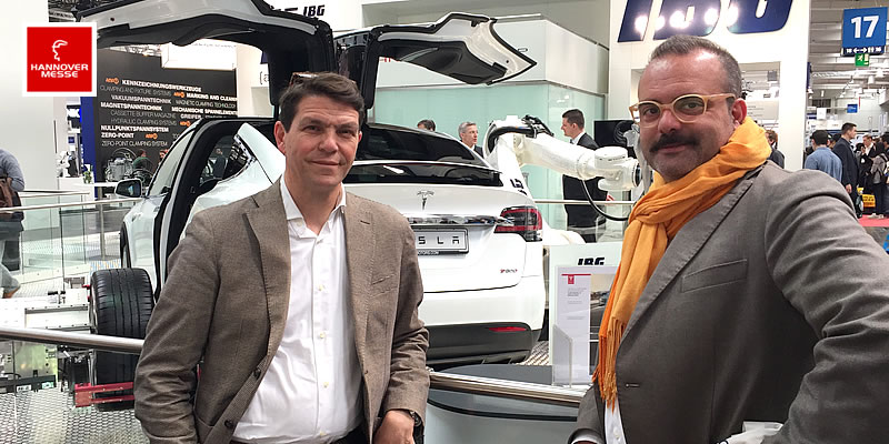 Il Team Innovation di Taiprora all'Hannover Messe 2017